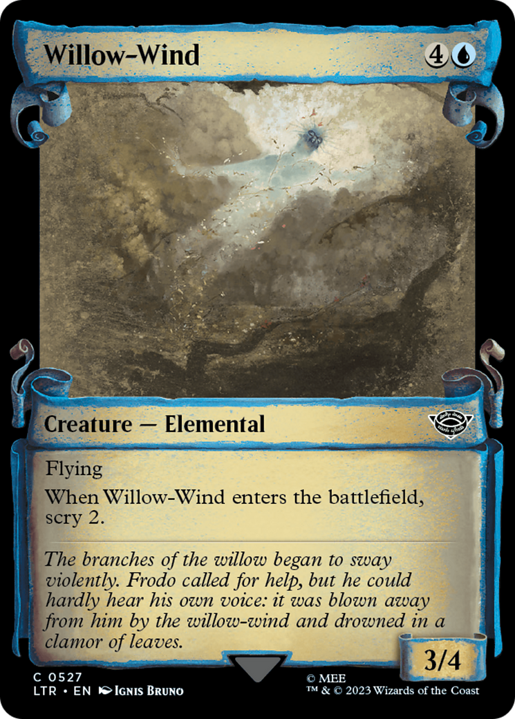 Willow-Wind [The Lord of the Rings: Tales of Middle-Earth Showcase Scrolls] | Gauntlet Hobbies - Angola