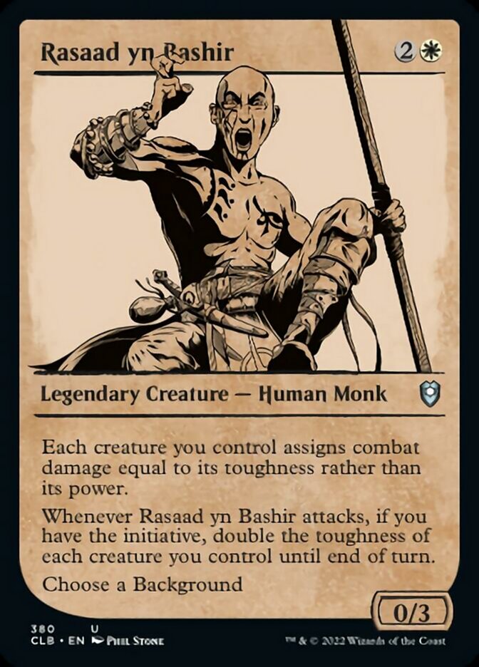 Rasaad yn Bashir (Showcase) [Commander Legends: Battle for Baldur's Gate] | Gauntlet Hobbies - Angola