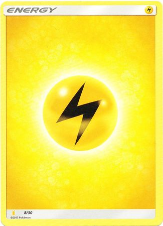 Lightning Energy (8/30) [Sun & Moon: Trainer Kit - Alolan Raichu] | Gauntlet Hobbies - Angola