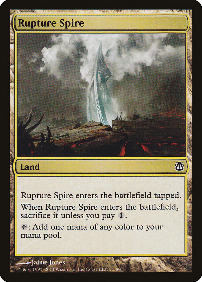 Rupture Spire [Duel Decks: Ajani vs. Nicol Bolas] | Gauntlet Hobbies - Angola