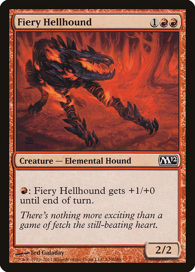 Fiery Hellhound [Magic 2012] | Gauntlet Hobbies - Angola