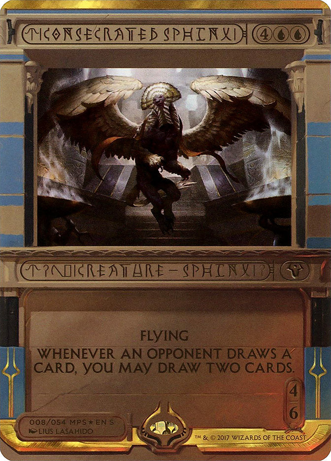 Consecrated Sphinx (Invocation) [Amonkhet Invocations] | Gauntlet Hobbies - Angola