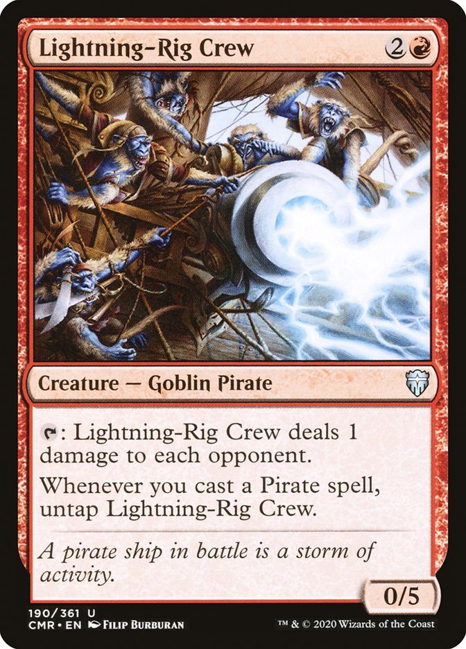 Lightning-Rig Crew [Commander Legends] | Gauntlet Hobbies - Angola