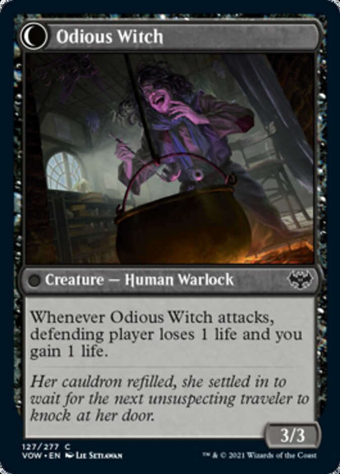 Ragged Recluse // Odious Witch [Innistrad: Crimson Vow] | Gauntlet Hobbies - Angola