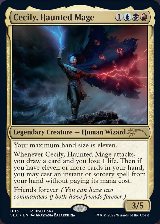 Cecily, Haunted Mage [Secret Lair: Universes Within] | Gauntlet Hobbies - Angola