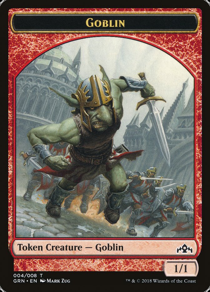 Goblin // Soldier Double-sided Token [Guilds of Ravnica Guild Kit Tokens] | Gauntlet Hobbies - Angola