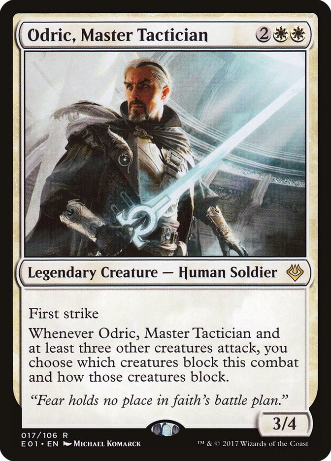 Odric, Master Tactician [Archenemy: Nicol Bolas] | Gauntlet Hobbies - Angola