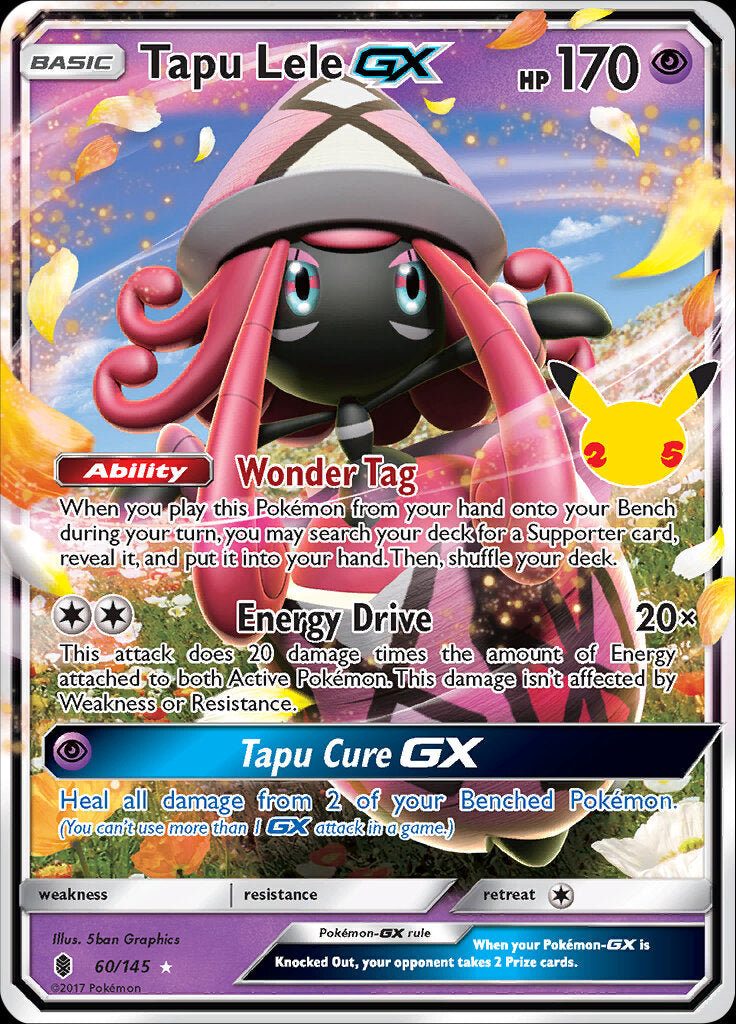 Tapu Lele GX (60/145) [Celebrations: 25th Anniversary - Classic Collection] | Gauntlet Hobbies - Angola