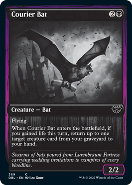 Courier Bat [Innistrad: Double Feature] | Gauntlet Hobbies - Angola