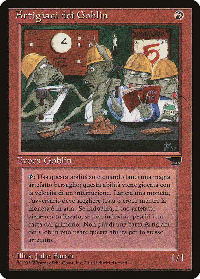 Goblin Artisans (Italian) - "Artigiani dei Goblin" [Rinascimento] | Gauntlet Hobbies - Angola