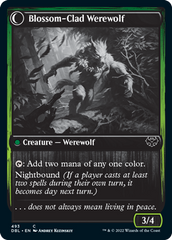 Weaver of Blossoms // Blossom-Clad Werewolf [Innistrad: Double Feature] | Gauntlet Hobbies - Angola
