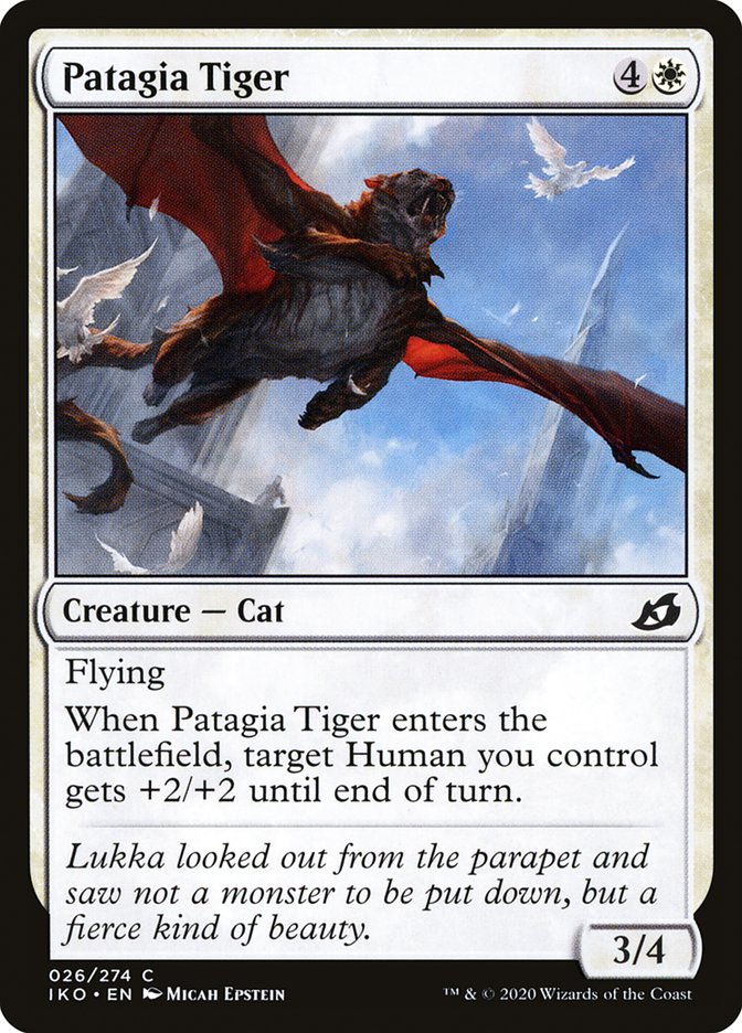 Patagia Tiger [Ikoria: Lair of Behemoths] | Gauntlet Hobbies - Angola