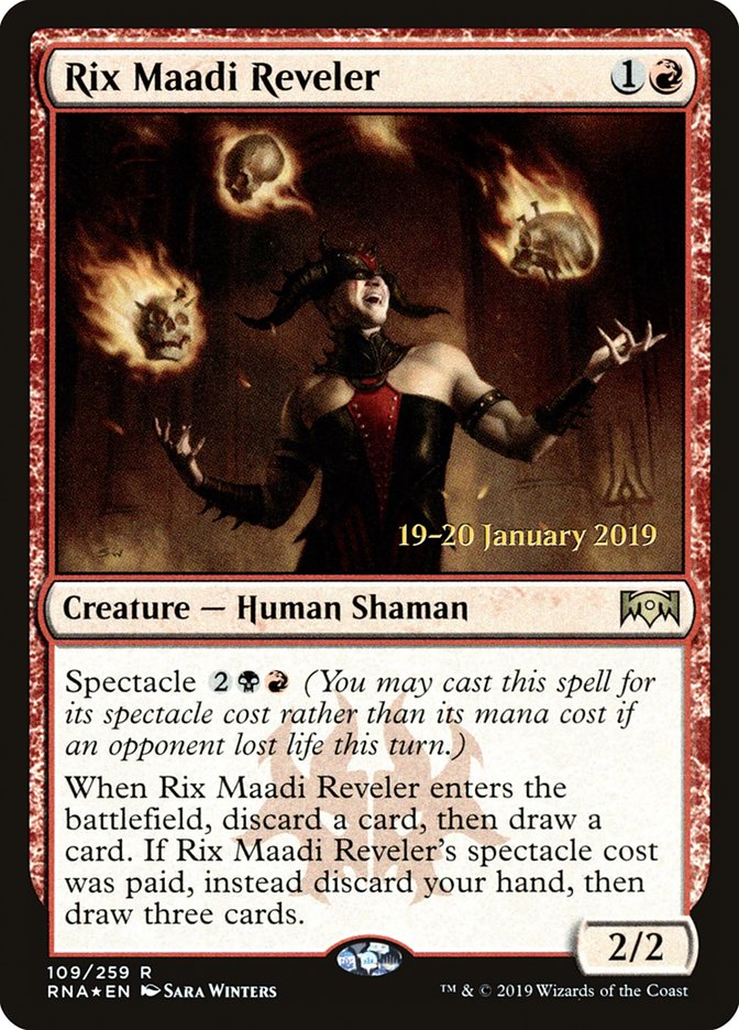 Rix Maadi Reveler [Ravnica Allegiance Prerelease Promos] | Gauntlet Hobbies - Angola