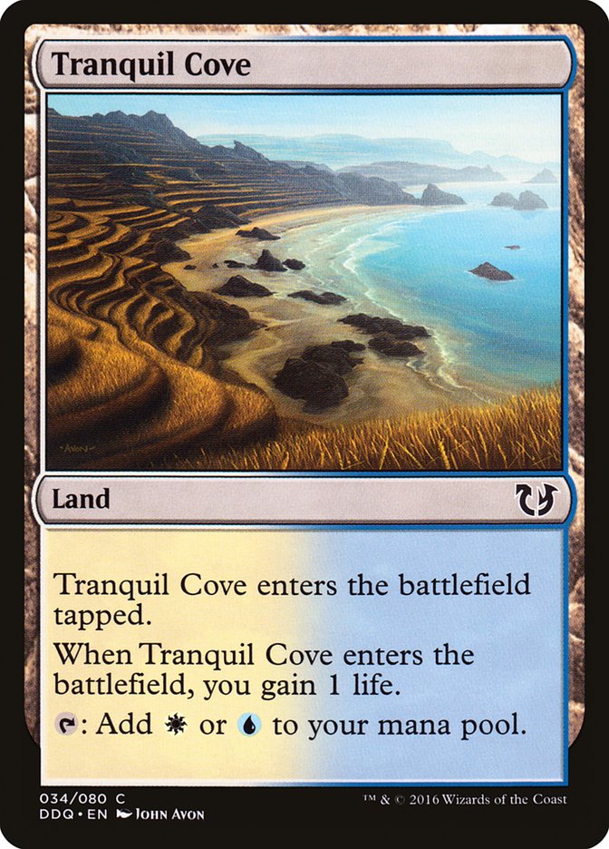 Tranquil Cove [Duel Decks: Blessed vs. Cursed] | Gauntlet Hobbies - Angola