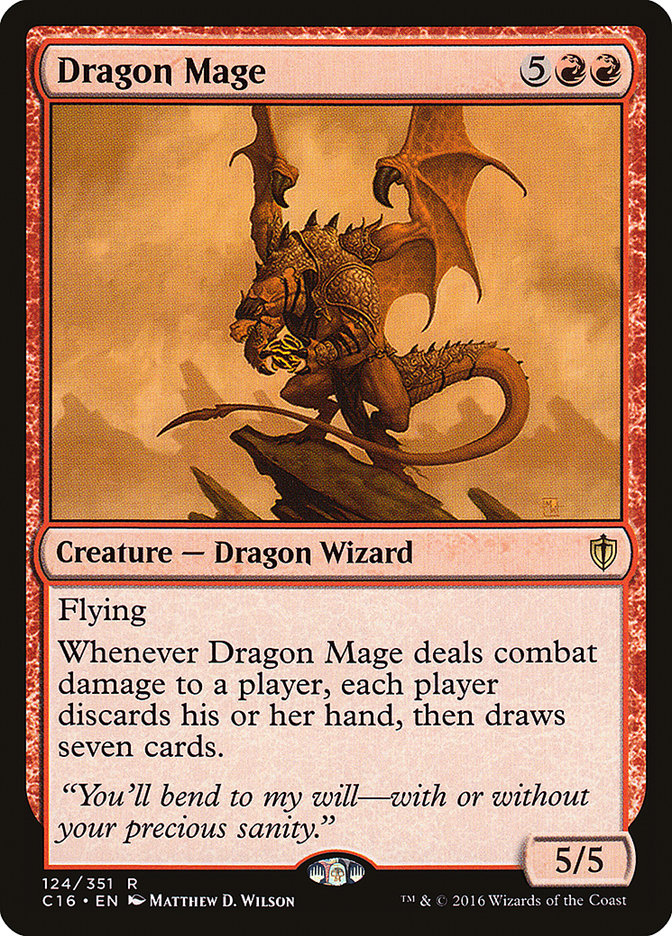 Dragon Mage [Commander 2016] | Gauntlet Hobbies - Angola