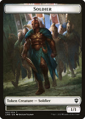 Soldier Token // Zombie Token [Commander Legends Tokens] | Gauntlet Hobbies - Angola