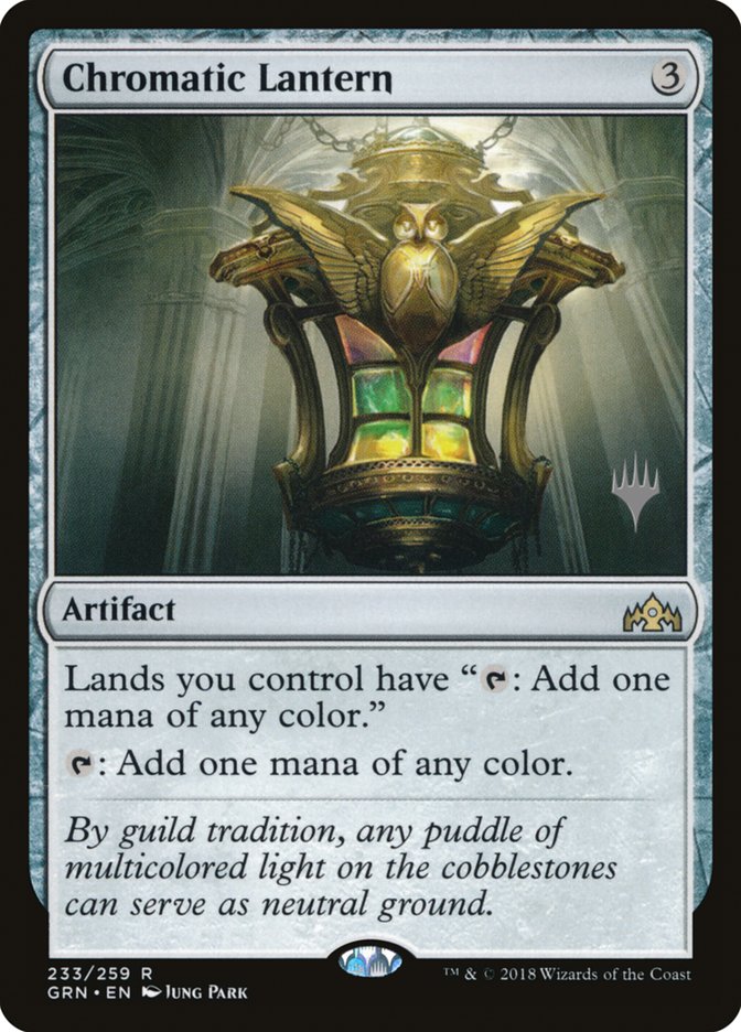 Chromatic Lantern (Promo Pack) [Guilds of Ravnica Promos] | Gauntlet Hobbies - Angola