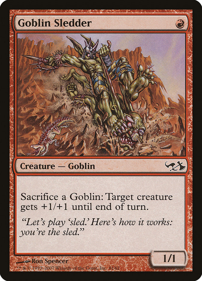 Goblin Sledder [Duel Decks: Elves vs. Goblins] | Gauntlet Hobbies - Angola