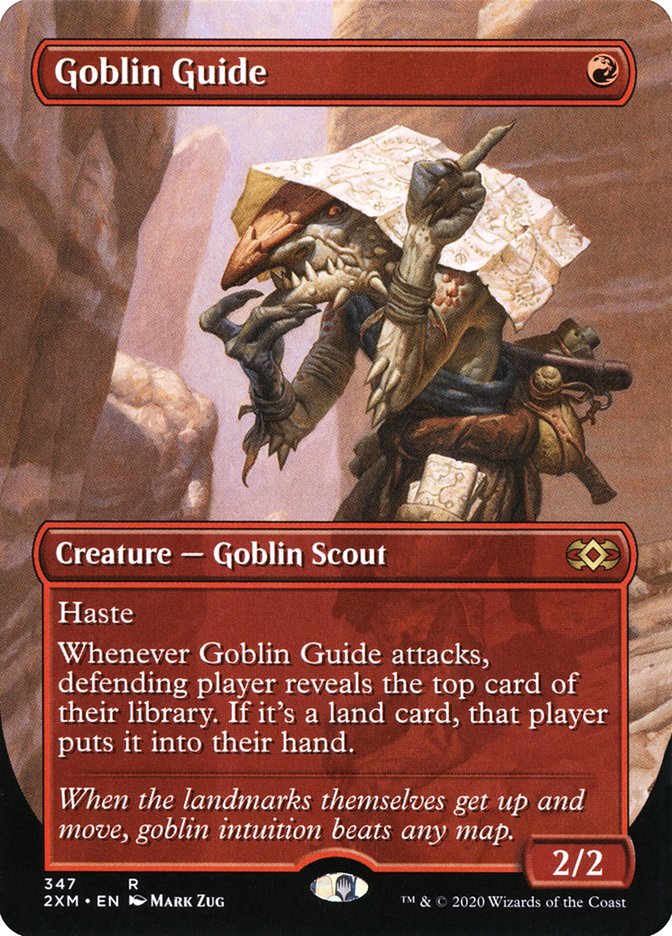 Goblin Guide (Toppers) [Double Masters Extended Art] | Gauntlet Hobbies - Angola
