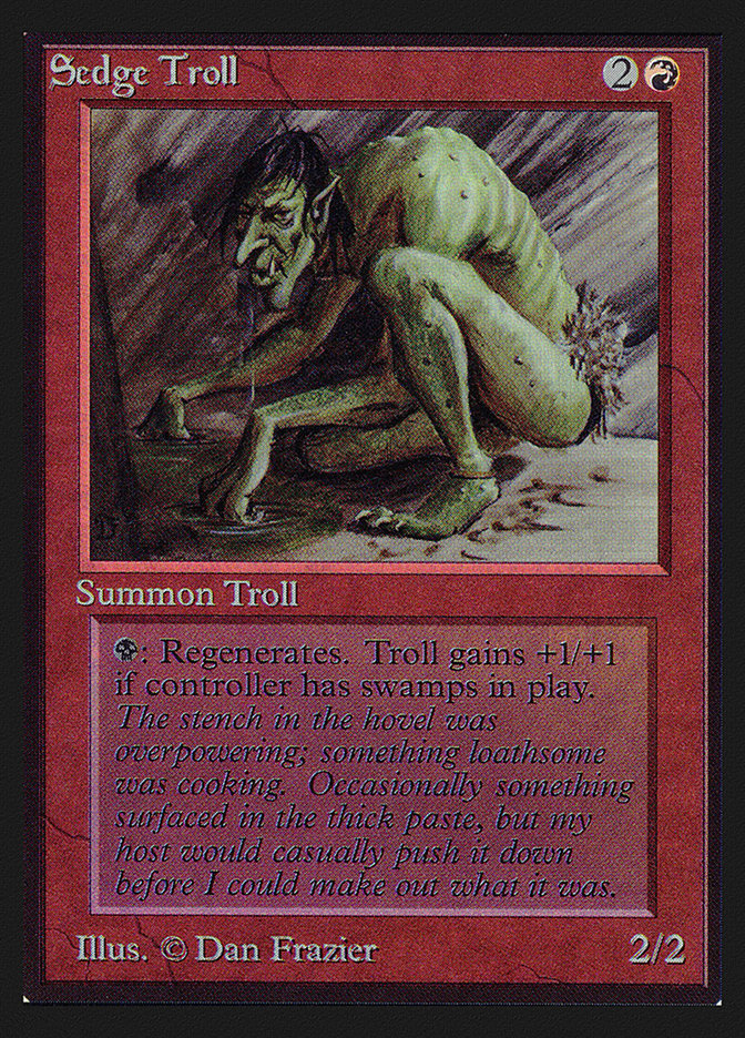 Sedge Troll [International Collectors’ Edition]