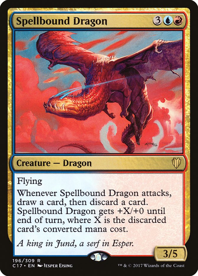 Spellbound Dragon [Commander 2017] | Gauntlet Hobbies - Angola