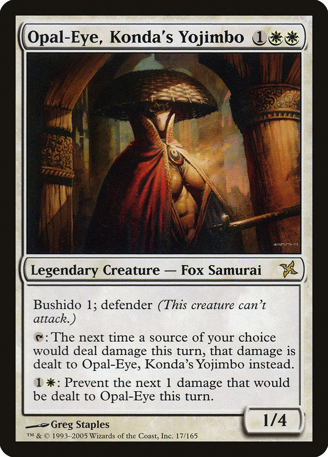 Opal-Eye, Konda's Yojimbo [Betrayers of Kamigawa] | Gauntlet Hobbies - Angola