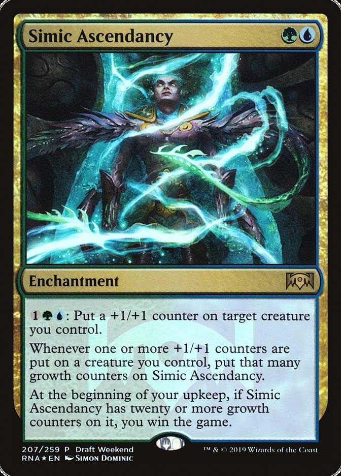 Simic Ascendancy (Draft Weekend) [Ravnica Allegiance Promos] | Gauntlet Hobbies - Angola