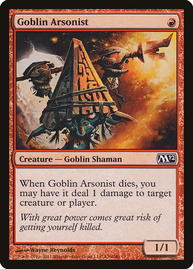 Goblin Arsonist [Magic 2012] | Gauntlet Hobbies - Angola