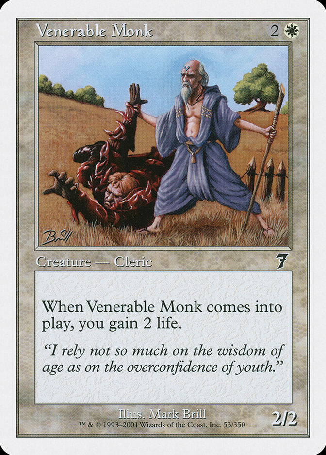 Venerable Monk [Seventh Edition] | Gauntlet Hobbies - Angola