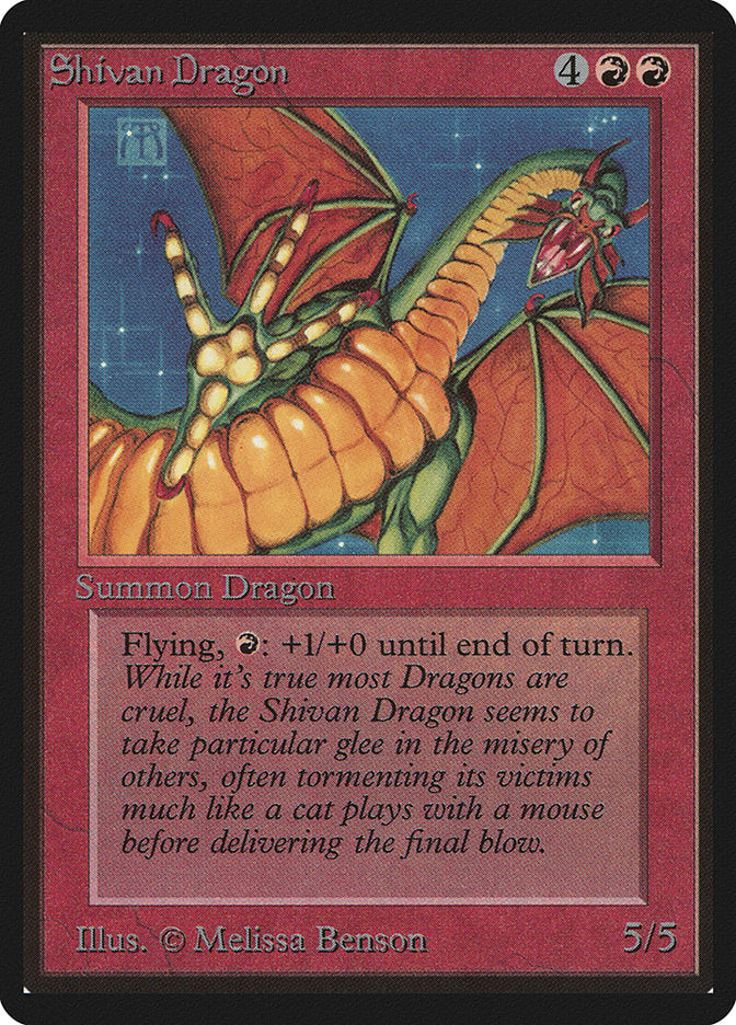 Shivan Dragon [Limited Edition Beta] | Gauntlet Hobbies - Angola