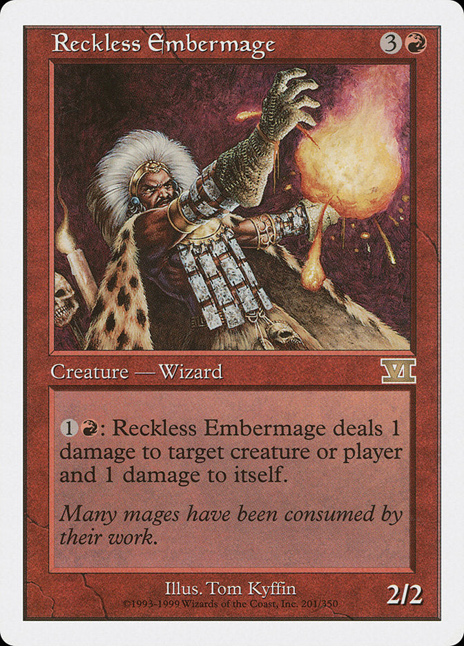 Reckless Embermage [Classic Sixth Edition] | Gauntlet Hobbies - Angola