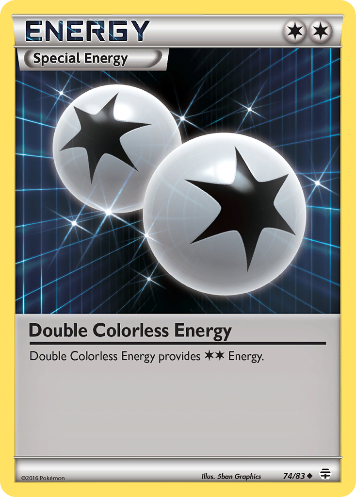 Double Colorless Energy (74/83) [XY: Generations] | Gauntlet Hobbies - Angola