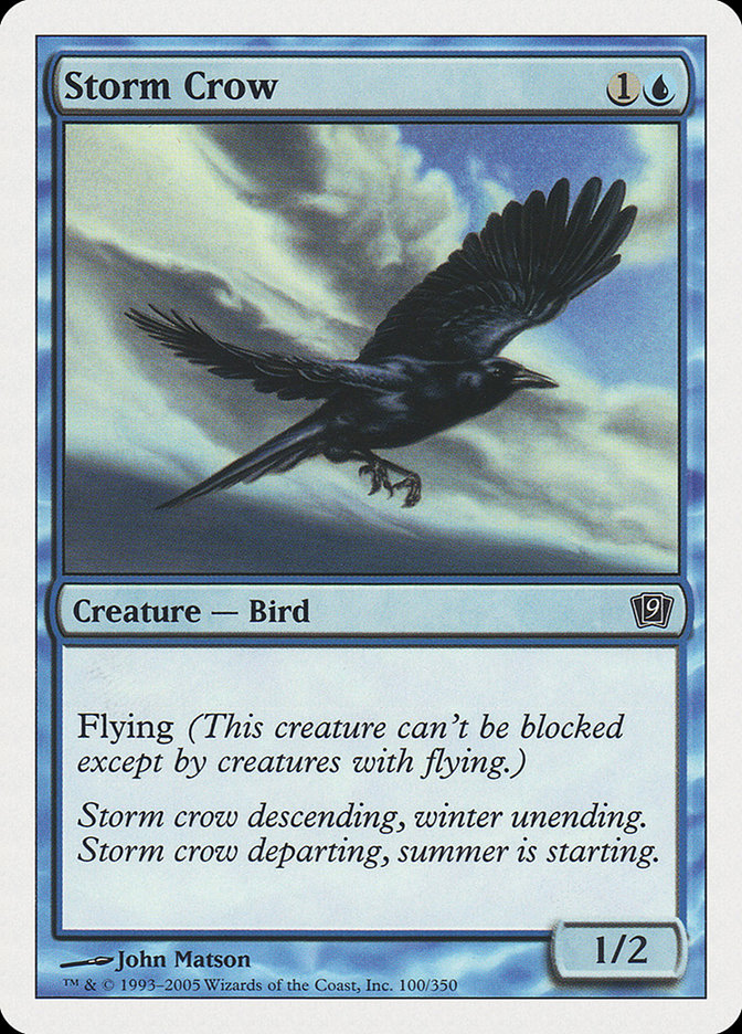 Storm Crow [Ninth Edition] | Gauntlet Hobbies - Angola
