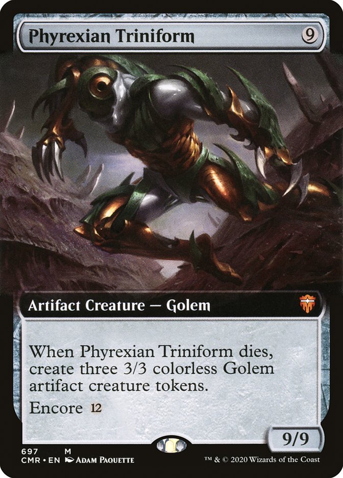 Phyrexian Triniform (Extended) [Commander Legends]