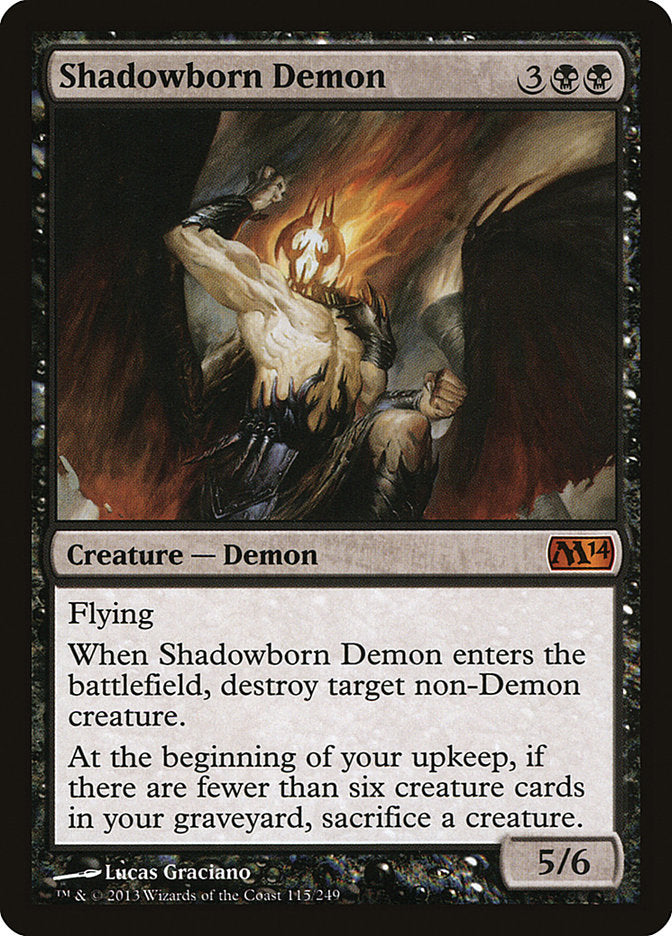 Shadowborn Demon [Magic 2014] | Gauntlet Hobbies - Angola