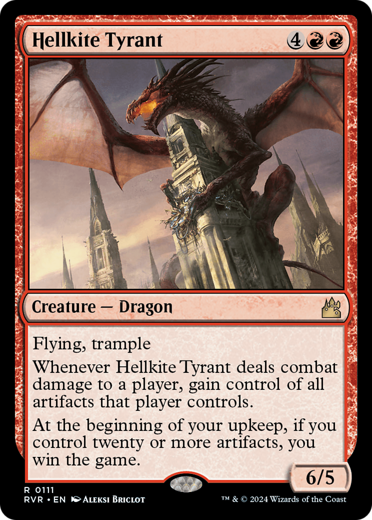 Hellkite Tyrant [Ravnica Remastered] | Gauntlet Hobbies - Angola