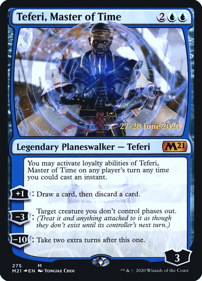 Teferi, Master of Time [Core Set 2021 Prerelease Promos] | Gauntlet Hobbies - Angola