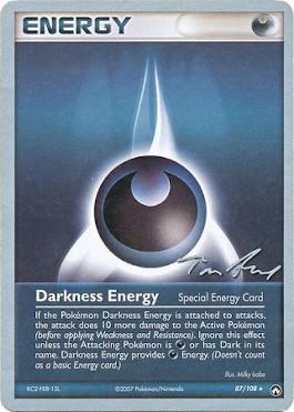 Darkness Energy (87/108) (Legendary Ascent - Tom Roos) [World Championships 2007] | Gauntlet Hobbies - Angola
