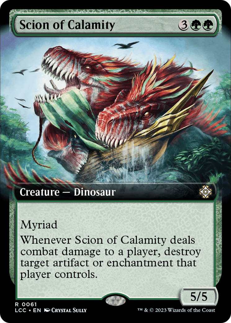 Scion of Calamity (Extended Art) [The Lost Caverns of Ixalan Commander] | Gauntlet Hobbies - Angola