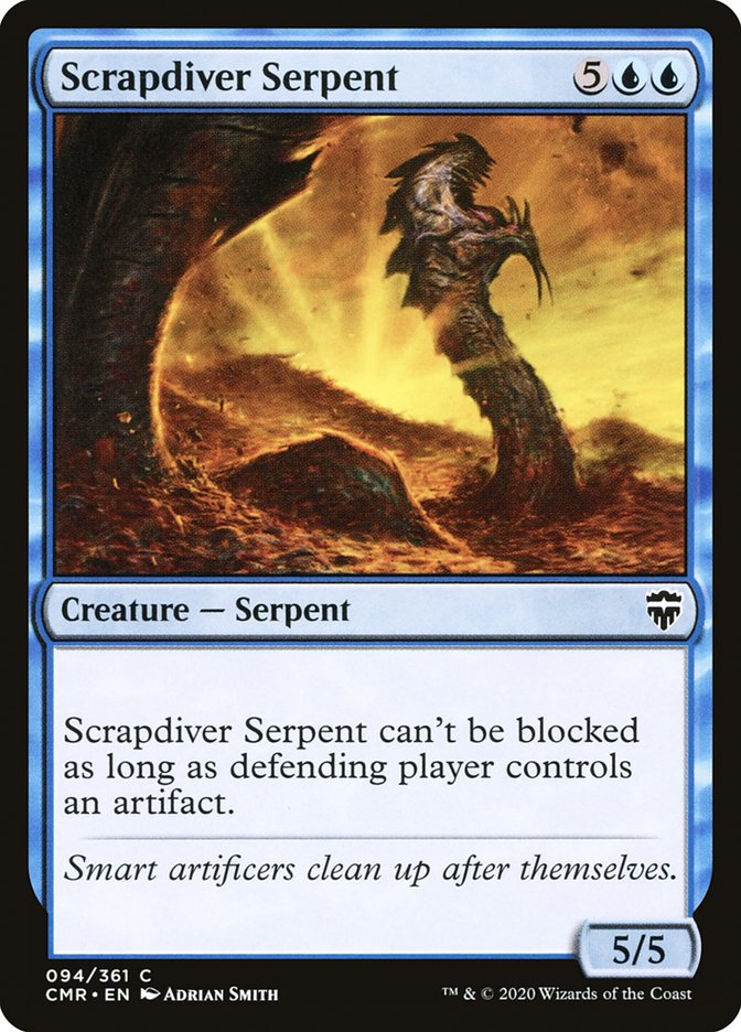 Scrapdiver Serpent [Commander Legends] | Gauntlet Hobbies - Angola