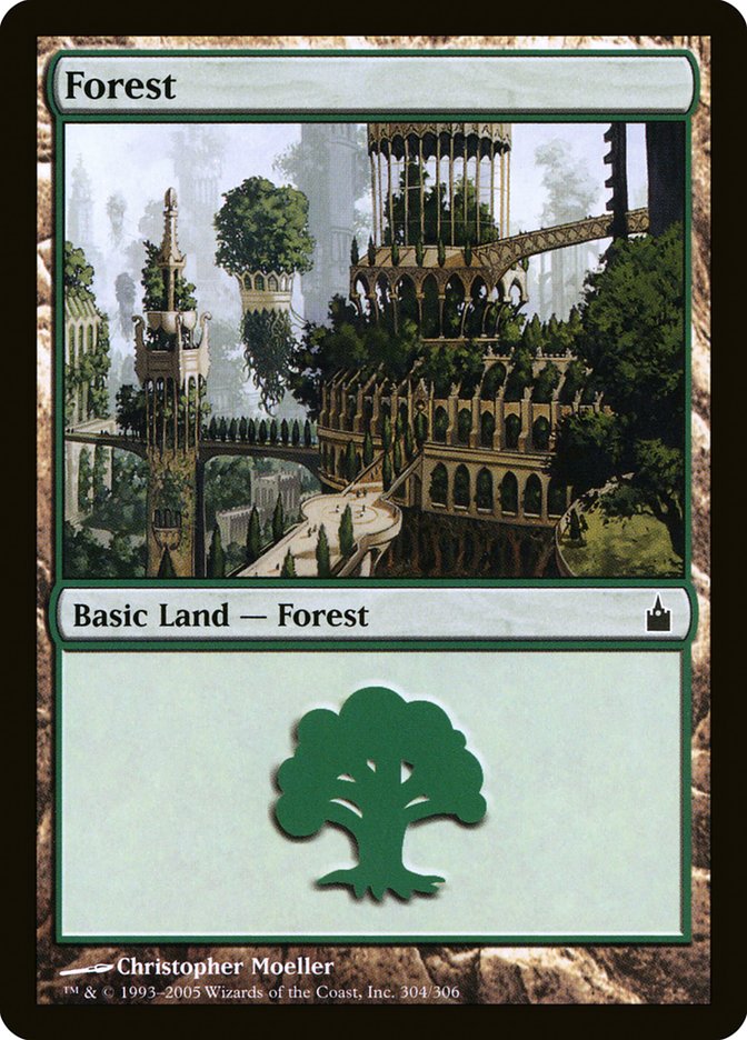 Forest (304) [Ravnica: City of Guilds] | Gauntlet Hobbies - Angola