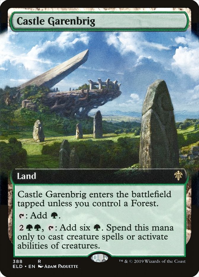 Castle Garenbrig (Extended) [Throne of Eldraine] | Gauntlet Hobbies - Angola
