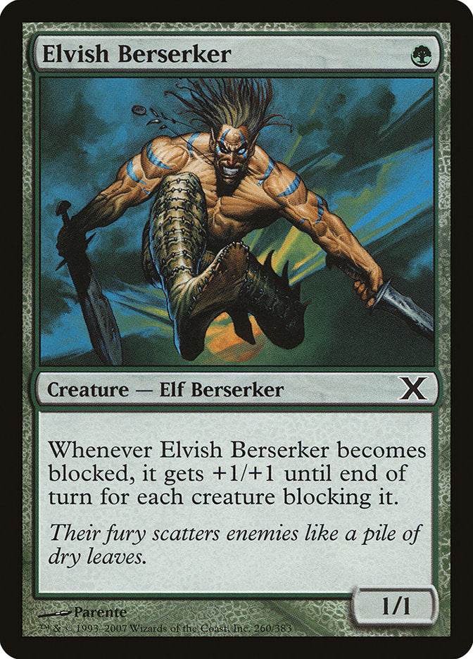 Elvish Berserker [Tenth Edition] | Gauntlet Hobbies - Angola