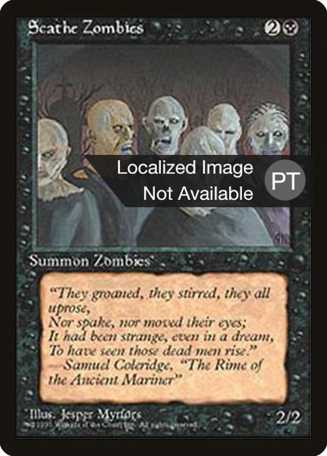Scathe Zombies [Fourth Edition (Foreign Black Border)] | Gauntlet Hobbies - Angola