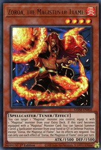 Zoroa, the Magistus of Flame [GEIM-EN002] Ultra Rare | Gauntlet Hobbies - Angola