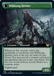 Howlpack Piper // Wildsong Howler (Extended) [Innistrad: Crimson Vow]