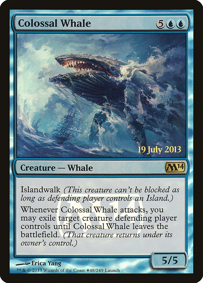 Colossal Whale [Magic 2014 Prerelease Promos] | Gauntlet Hobbies - Angola