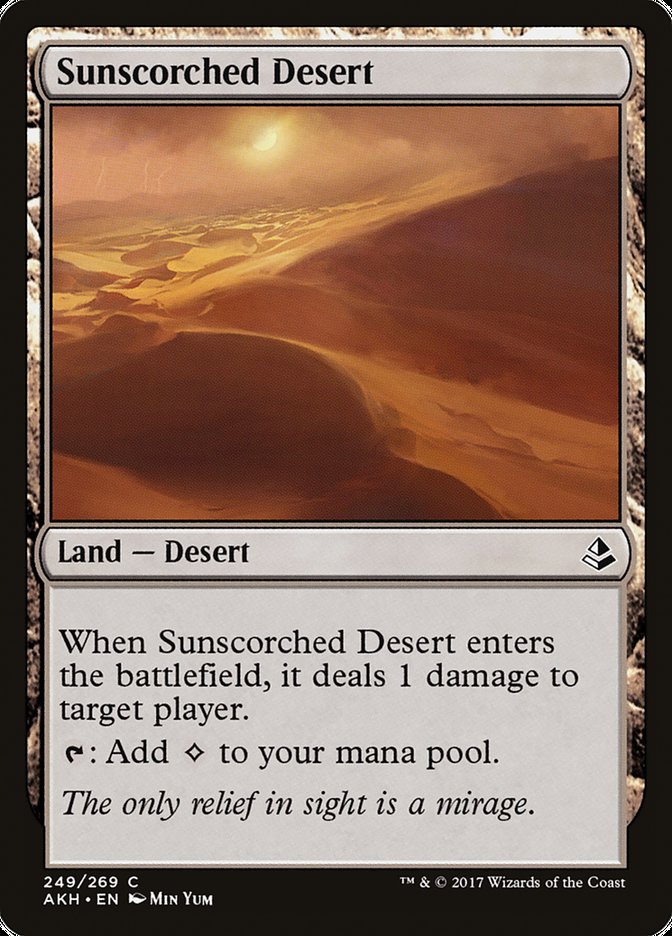 Sunscorched Desert [Amonkhet] | Gauntlet Hobbies - Angola
