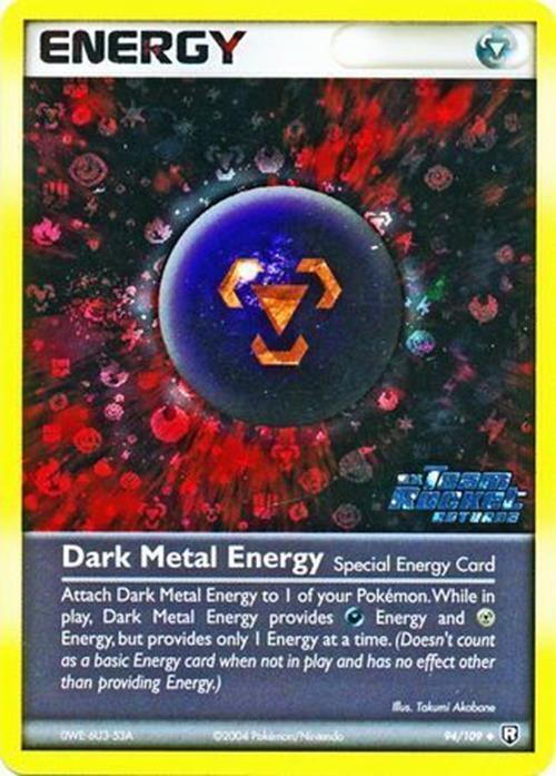 Dark Metal Energy (94/109) (Stamped) [EX: Team Rocket Returns] | Gauntlet Hobbies - Angola