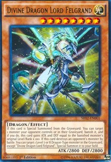 Divine Dragon Lord Felgrand [Structure Deck: Rise of the True Dragons] [SR02-EN001] | Gauntlet Hobbies - Angola